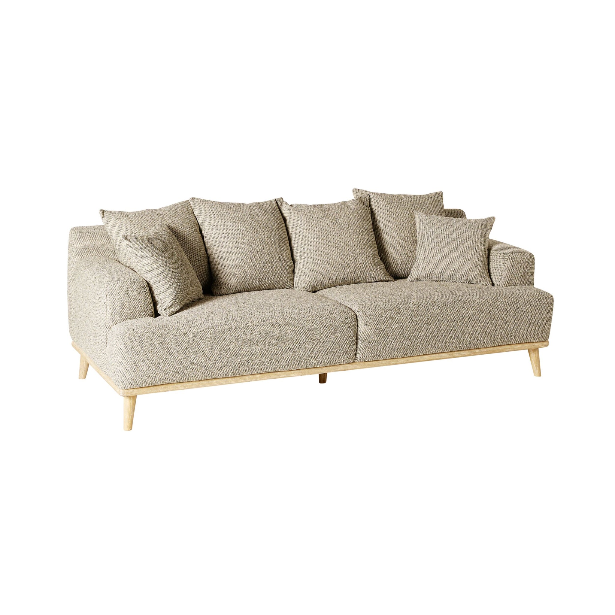 James 3 Seater Sofa Fossil