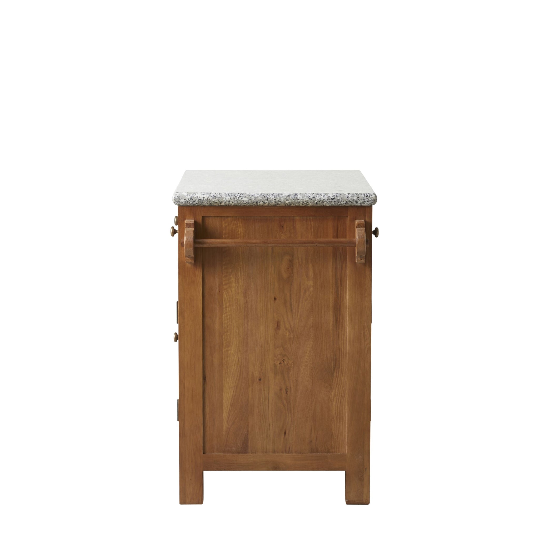 Oakford Workbench With Wine Rack - Granite Top 95 x 58 x 90 cm