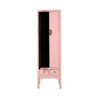 Sansha Narrow Wedding Cabinet Blush Pink