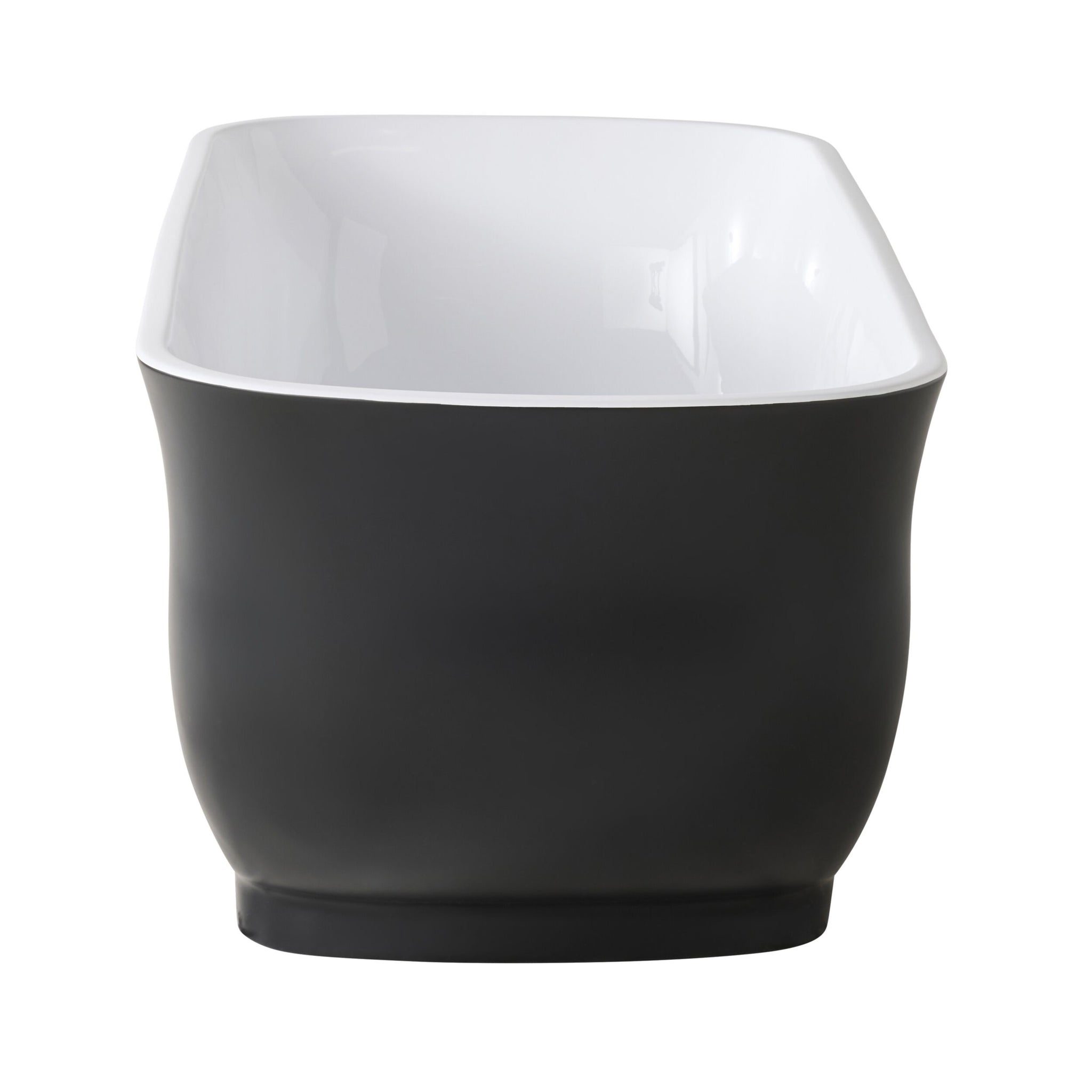 Messina Bath 1700mm Matte Black