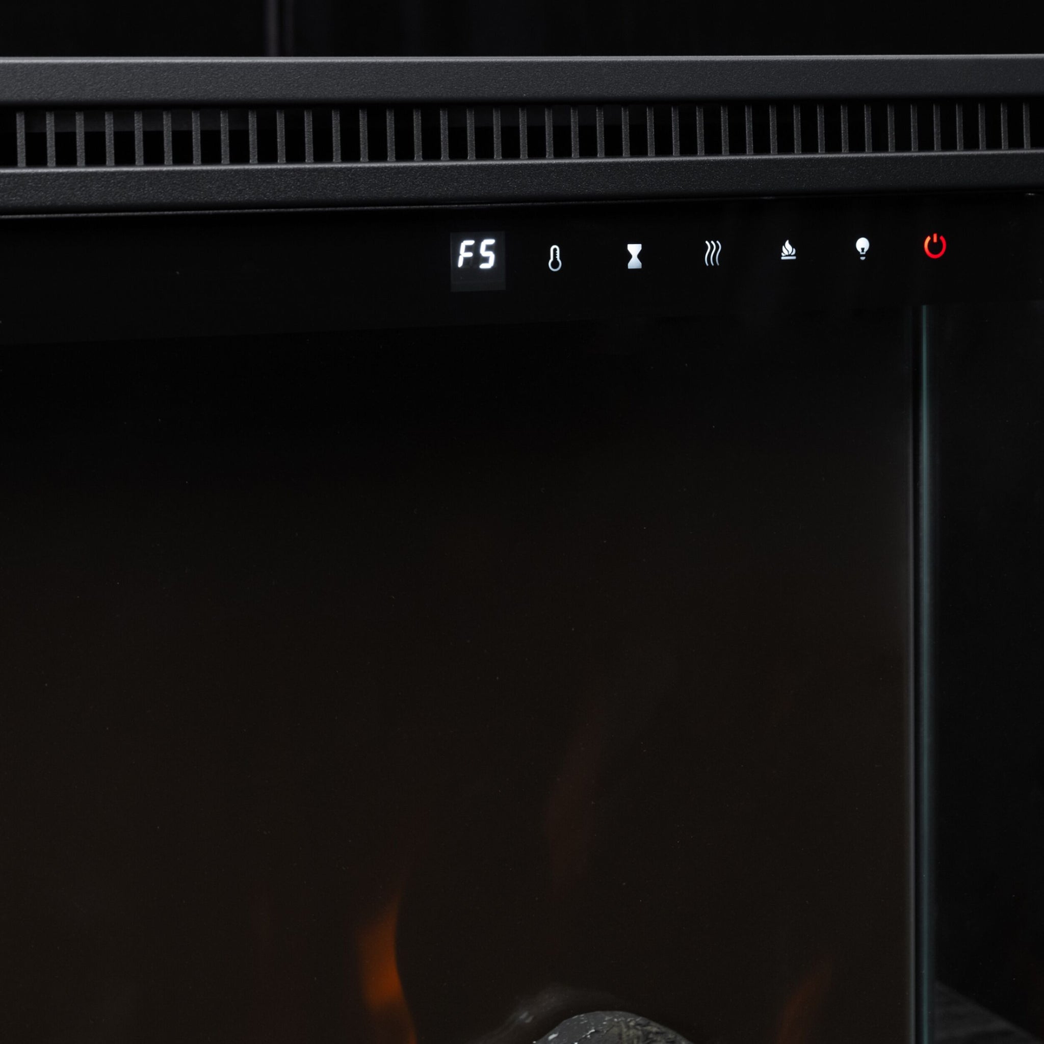 Boston Electric Fireplace 152x20x43cm