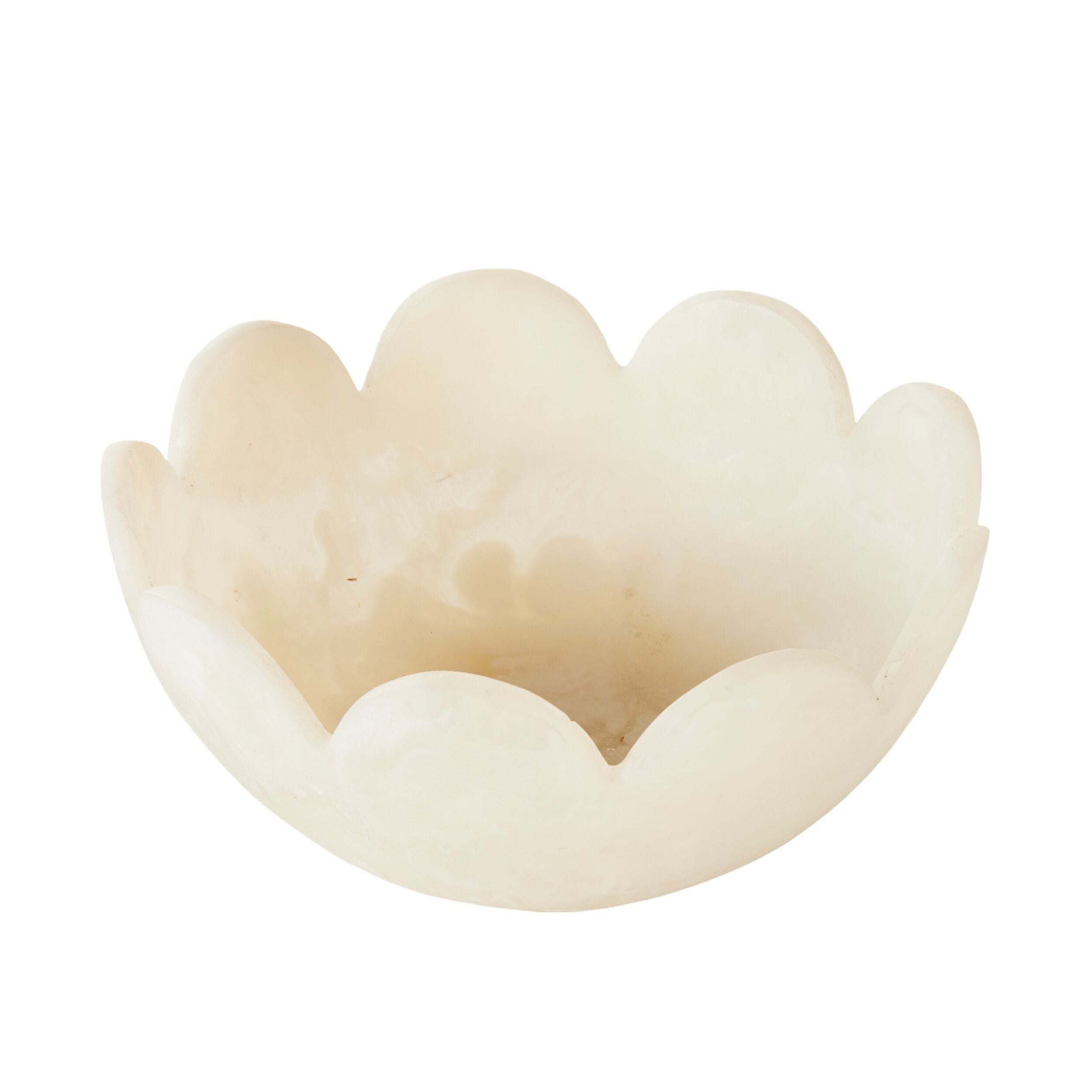 Poppi Scallop Nut Bowl Pearl