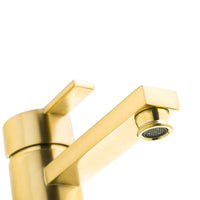 Kason Basin Mixer Brushed Brass