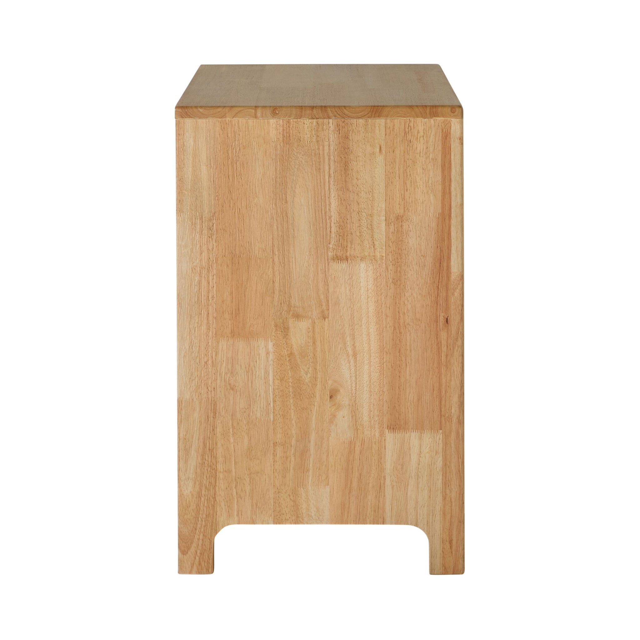 Curve 2 Drawer Bedside