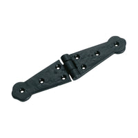 1853 Hinge Iron Rustic Matte Black L165xH35mm