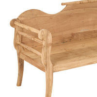 Reclaimed Teak Miners Bench