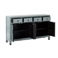 Sansha 4 Door & 4 Drawer Sideboard Dove Grey
