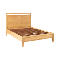 Avalon Queen Bed Light Oak