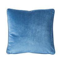 Cuscino Indigo Blue Velvet Cushion 45x45cm