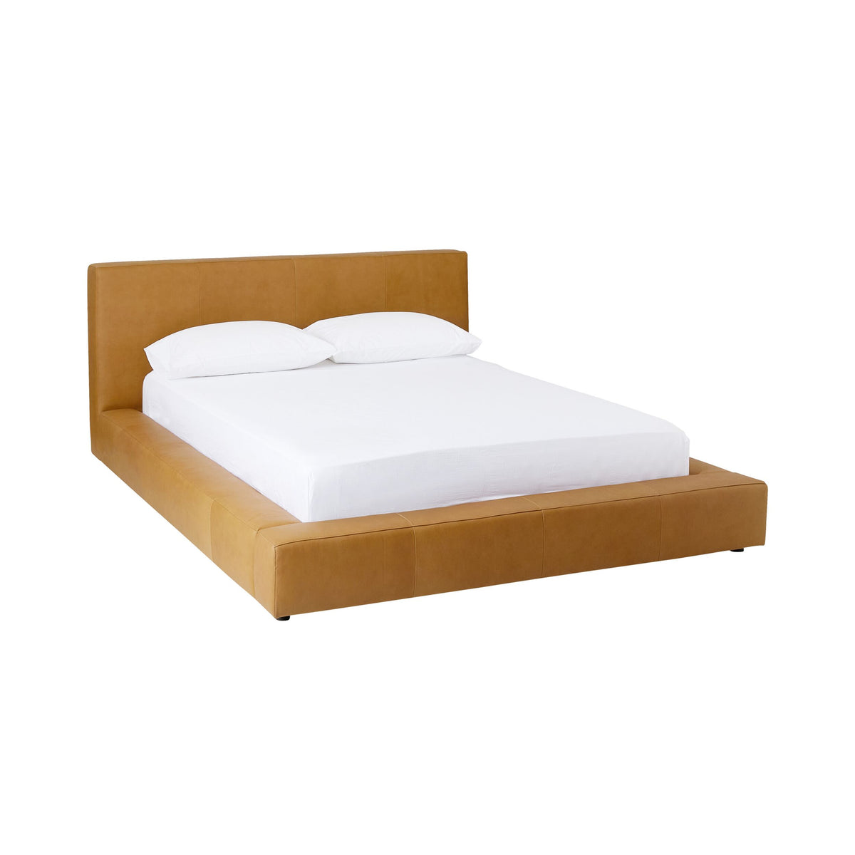 Chelsea Leather Queen Bed