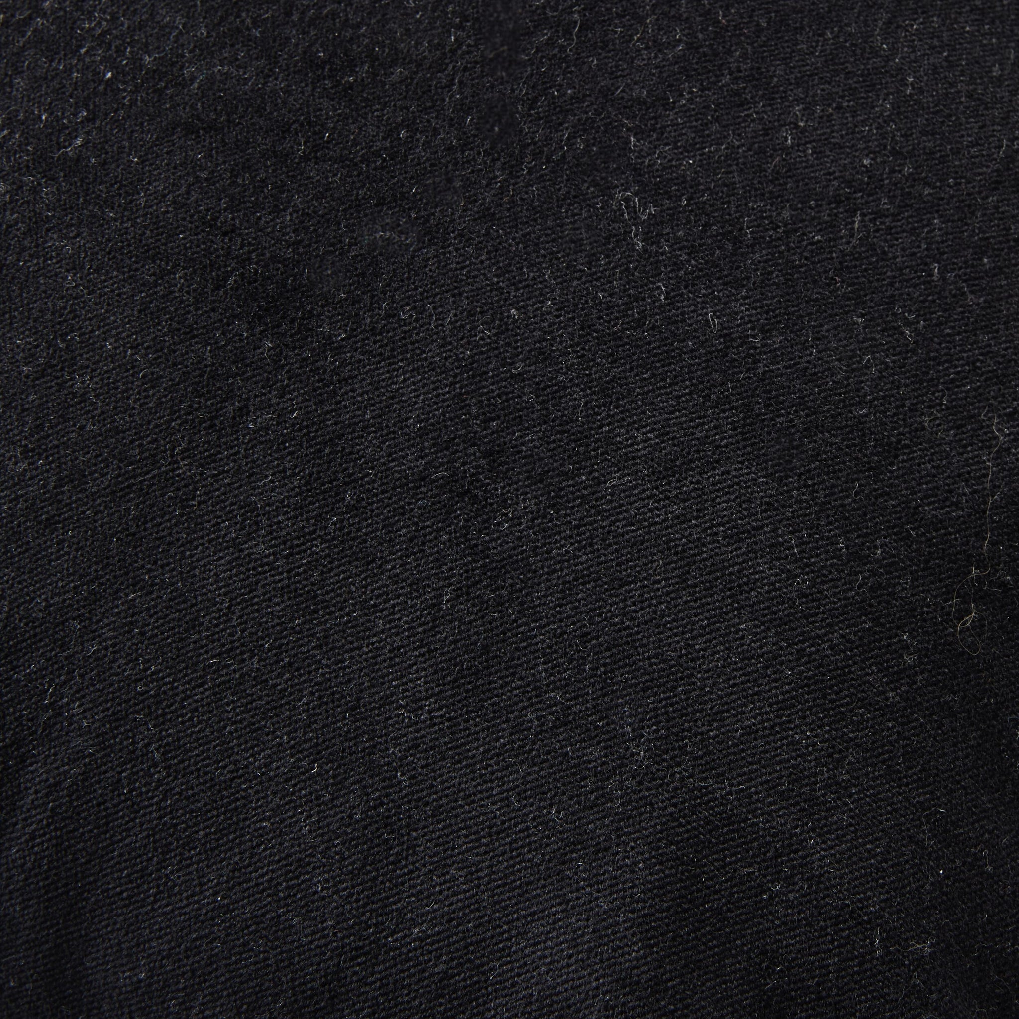 Hervey Cotton Velvet Cushion Black 45x45cm