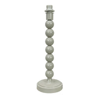 Carousel Metal Table Lamp Base Ivory 31cm