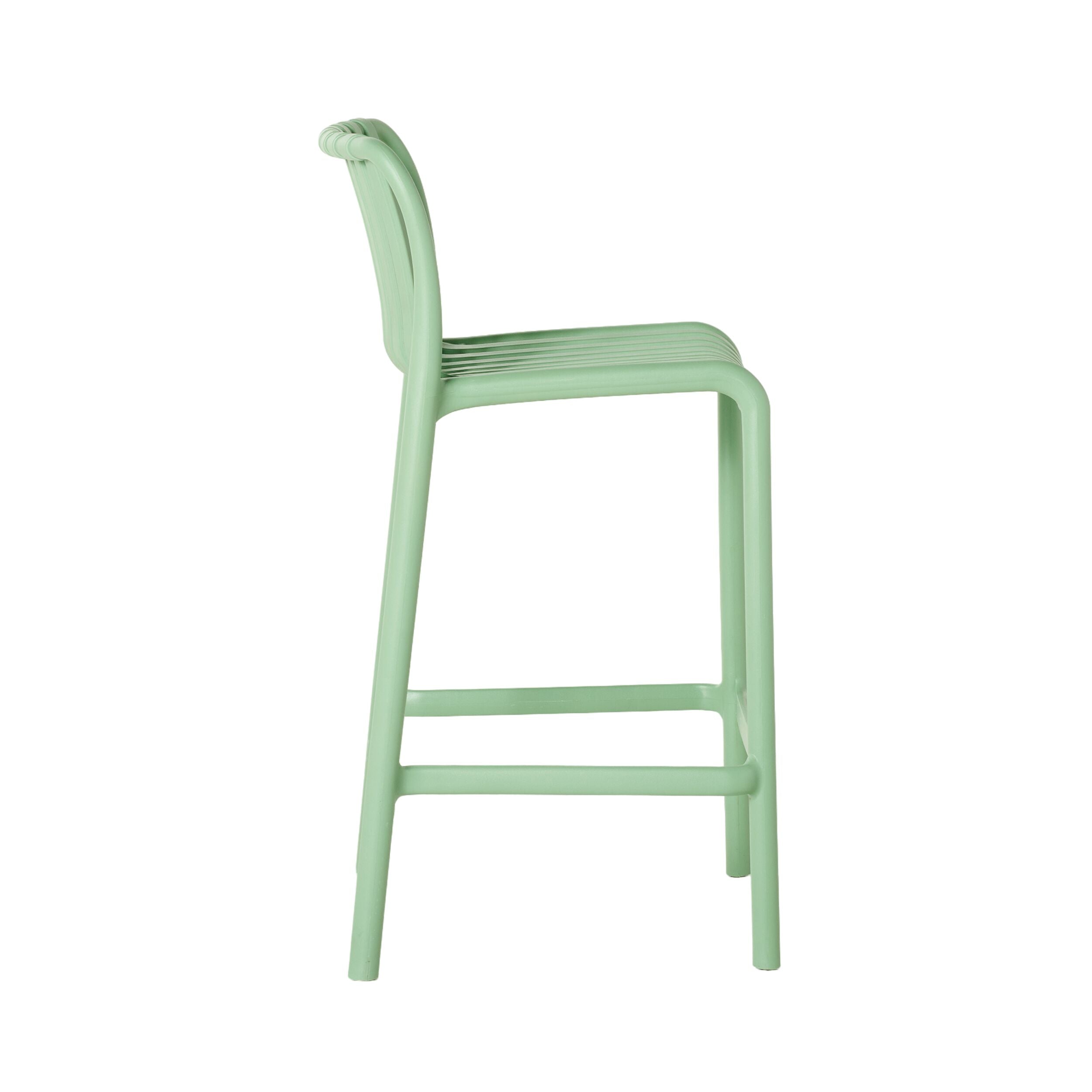 Jesi Bar Stool Leaf Green