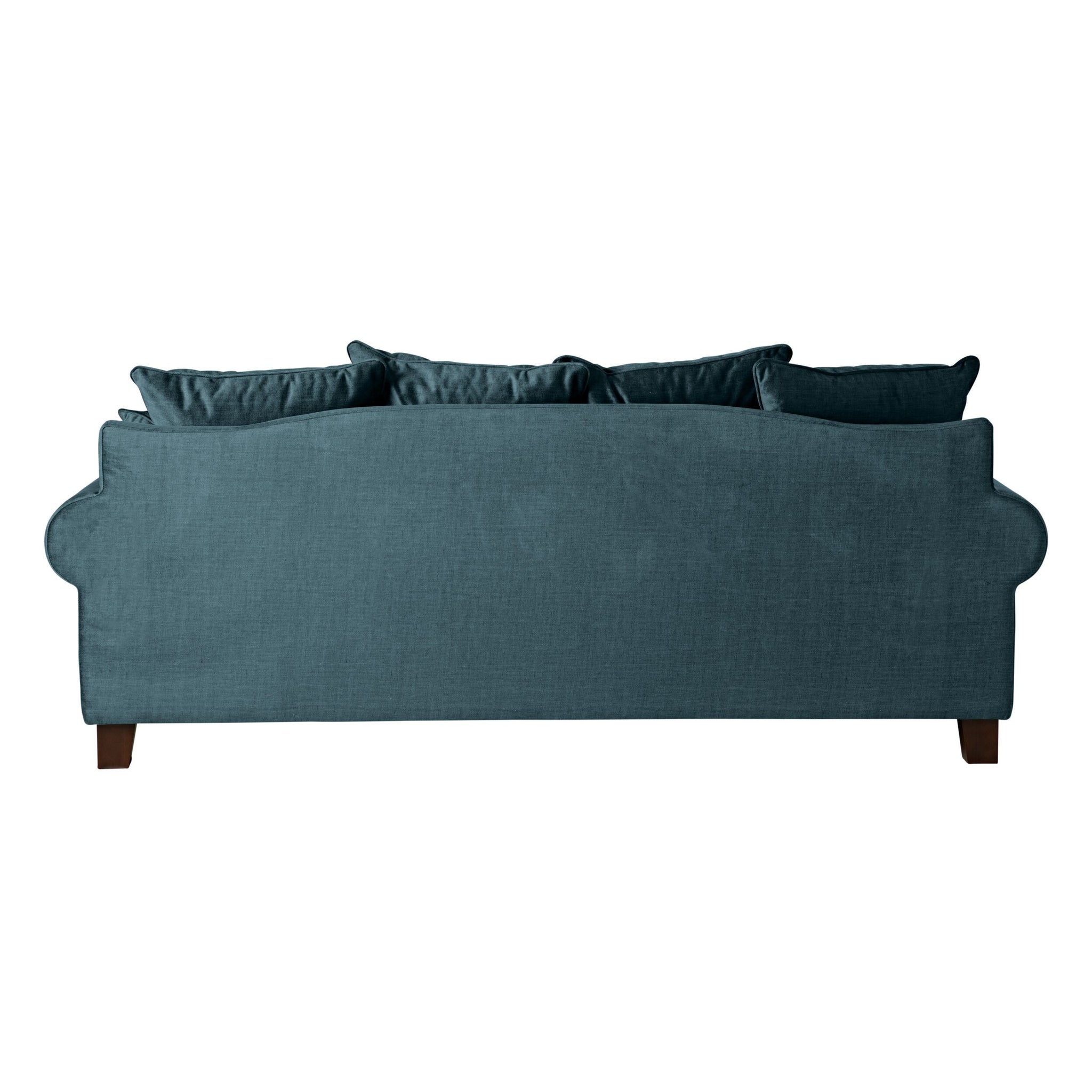 Lisette 3.5 Seater Velvet Sofa Aura Emerald