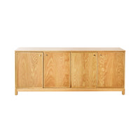 Avalon 4 Door Sideboard Light Oak