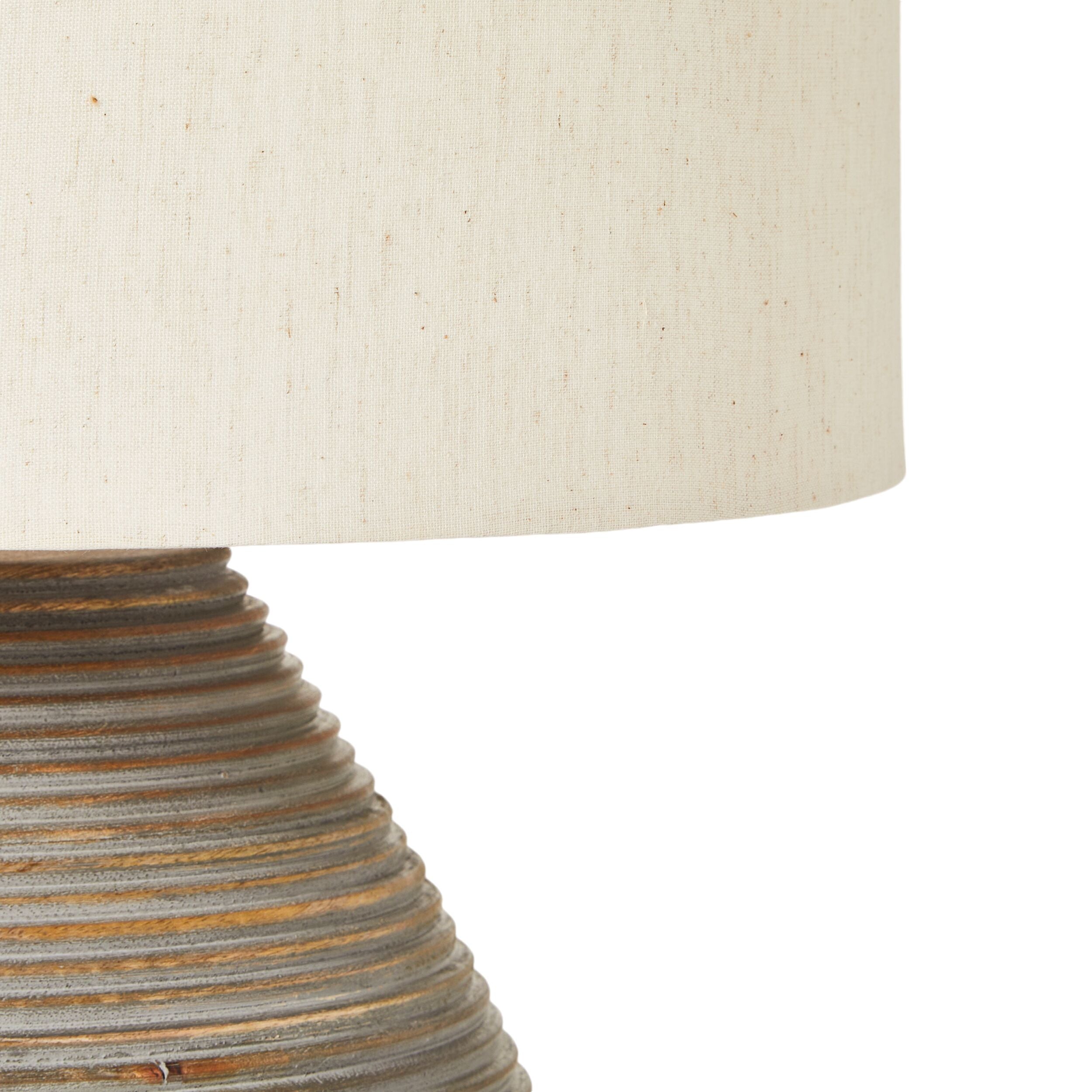 Salma Wooden Table Lamp 60cm