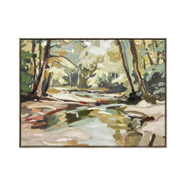 Outback Oasis Framed Textured Print 120x90cm
