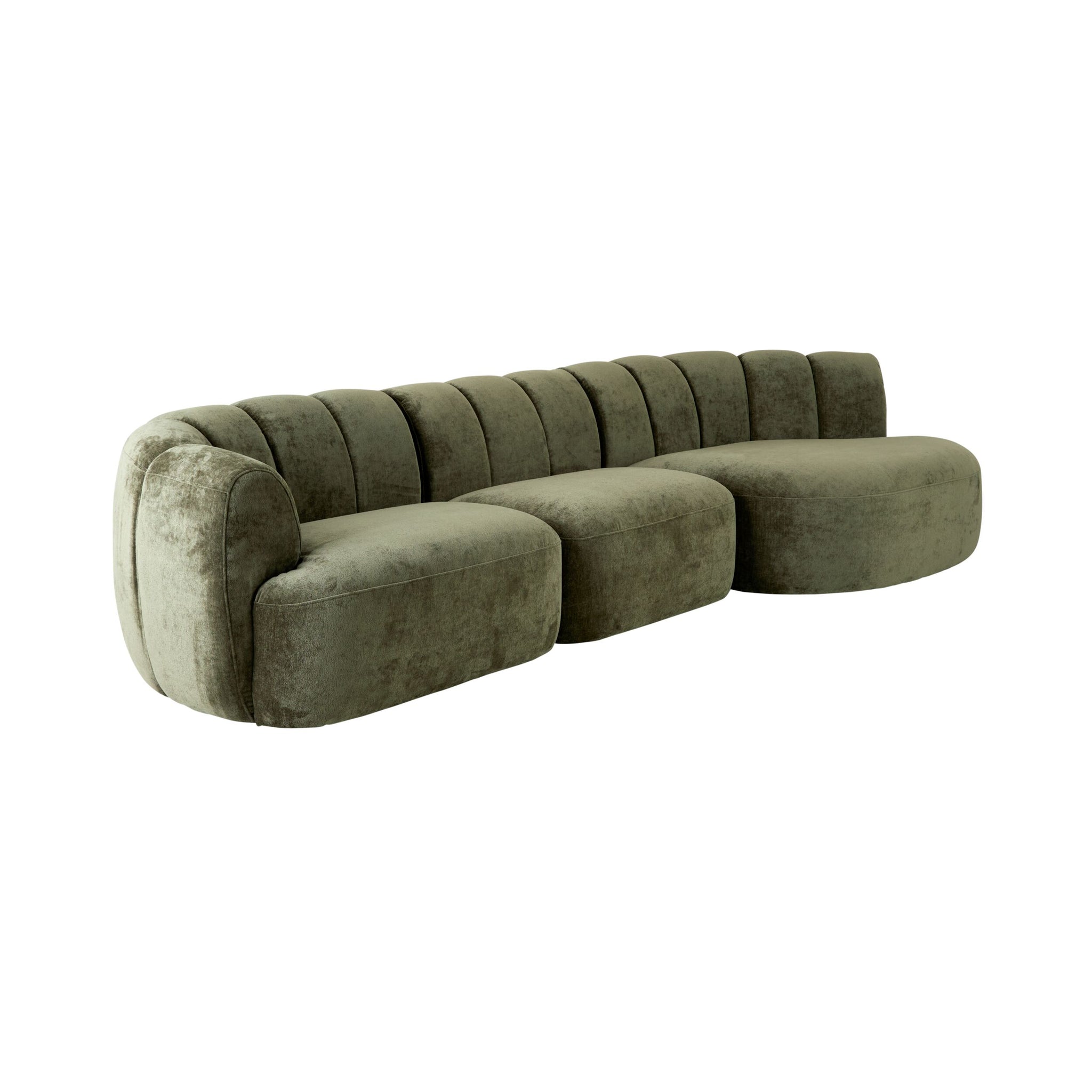 Solstice 3 Seater Sofa Forest Green