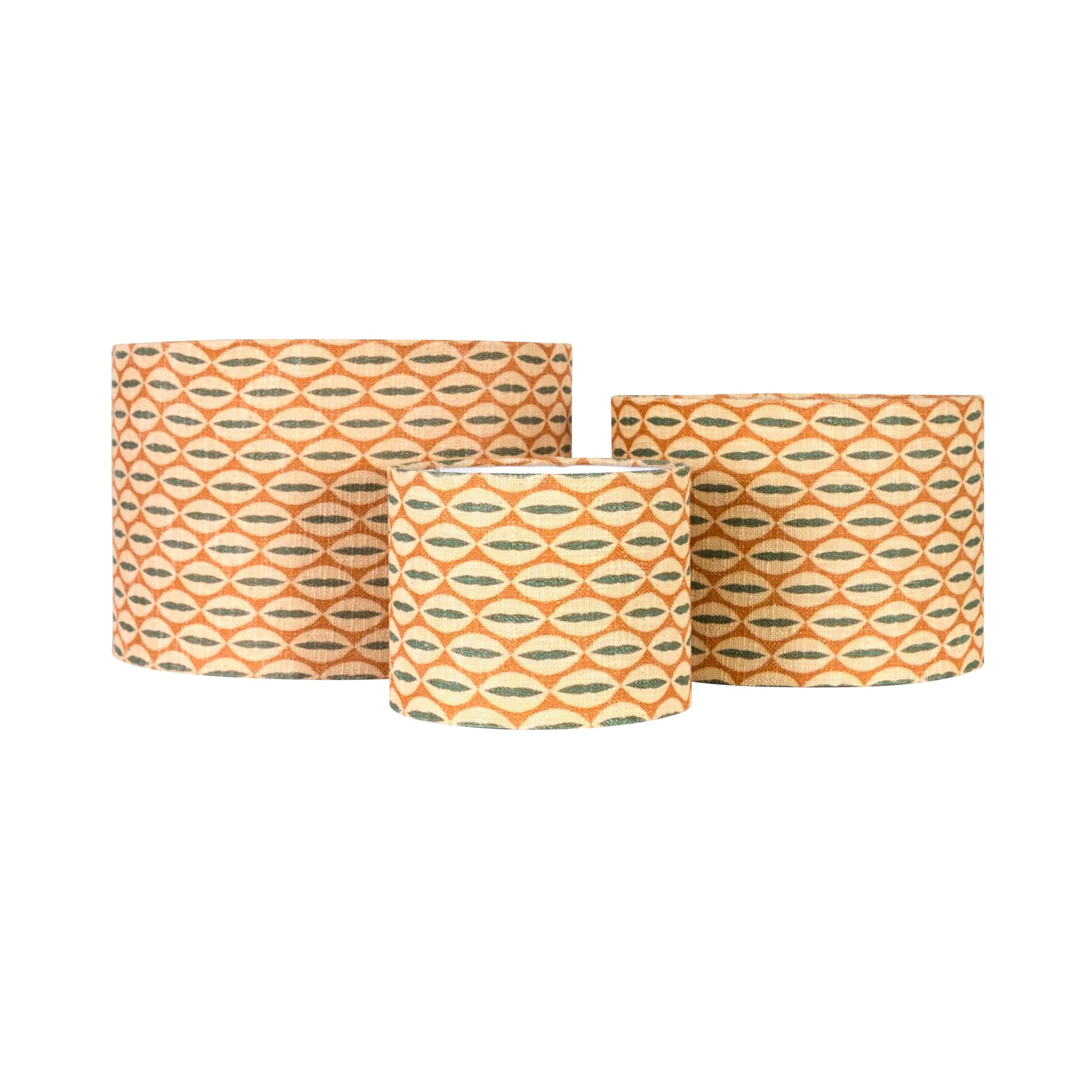 Drum Shade Yellow 25x20cm