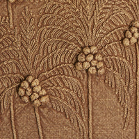 Palm Dusk Embroidered Cushion 45x45cm
