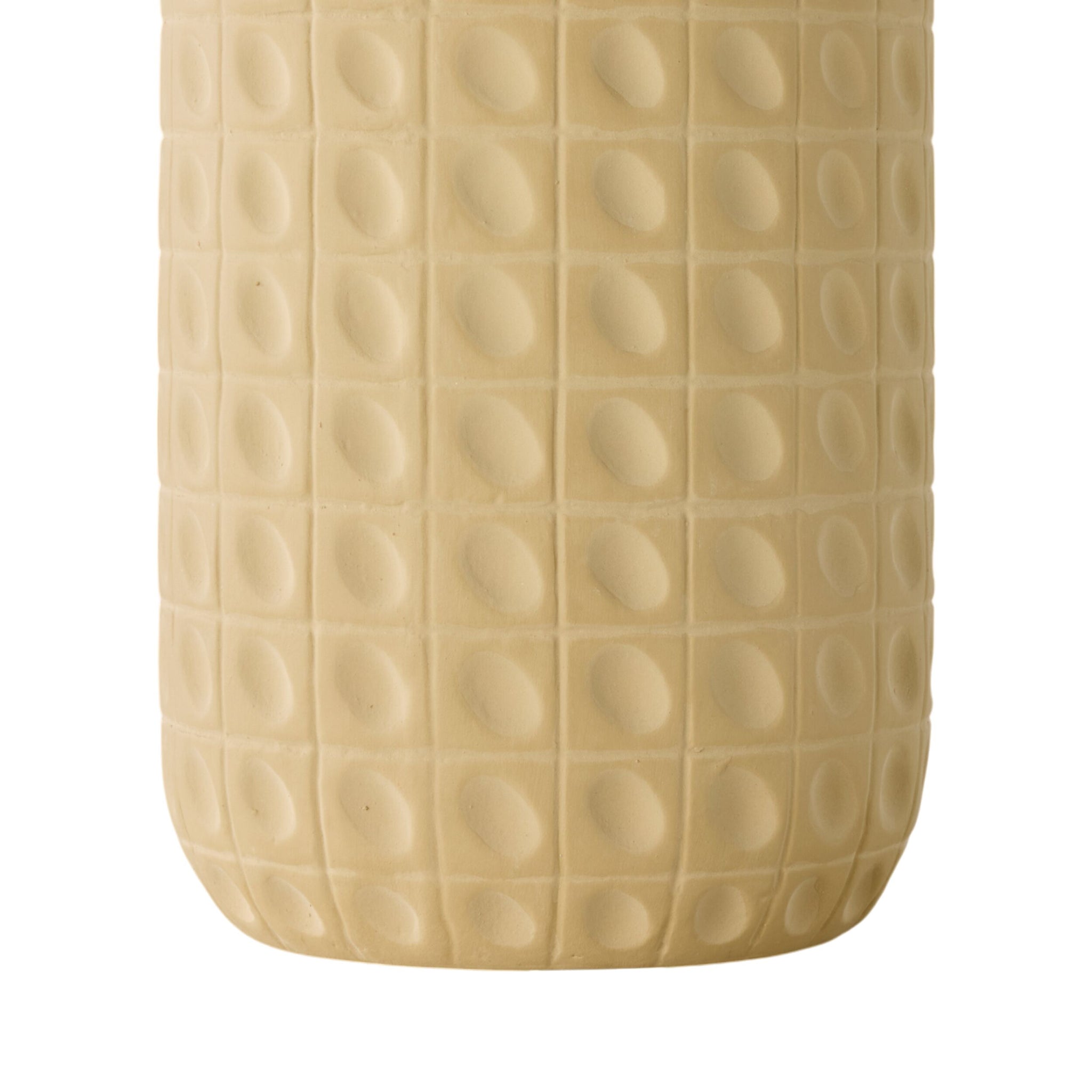 Indent Grid Tall Vase