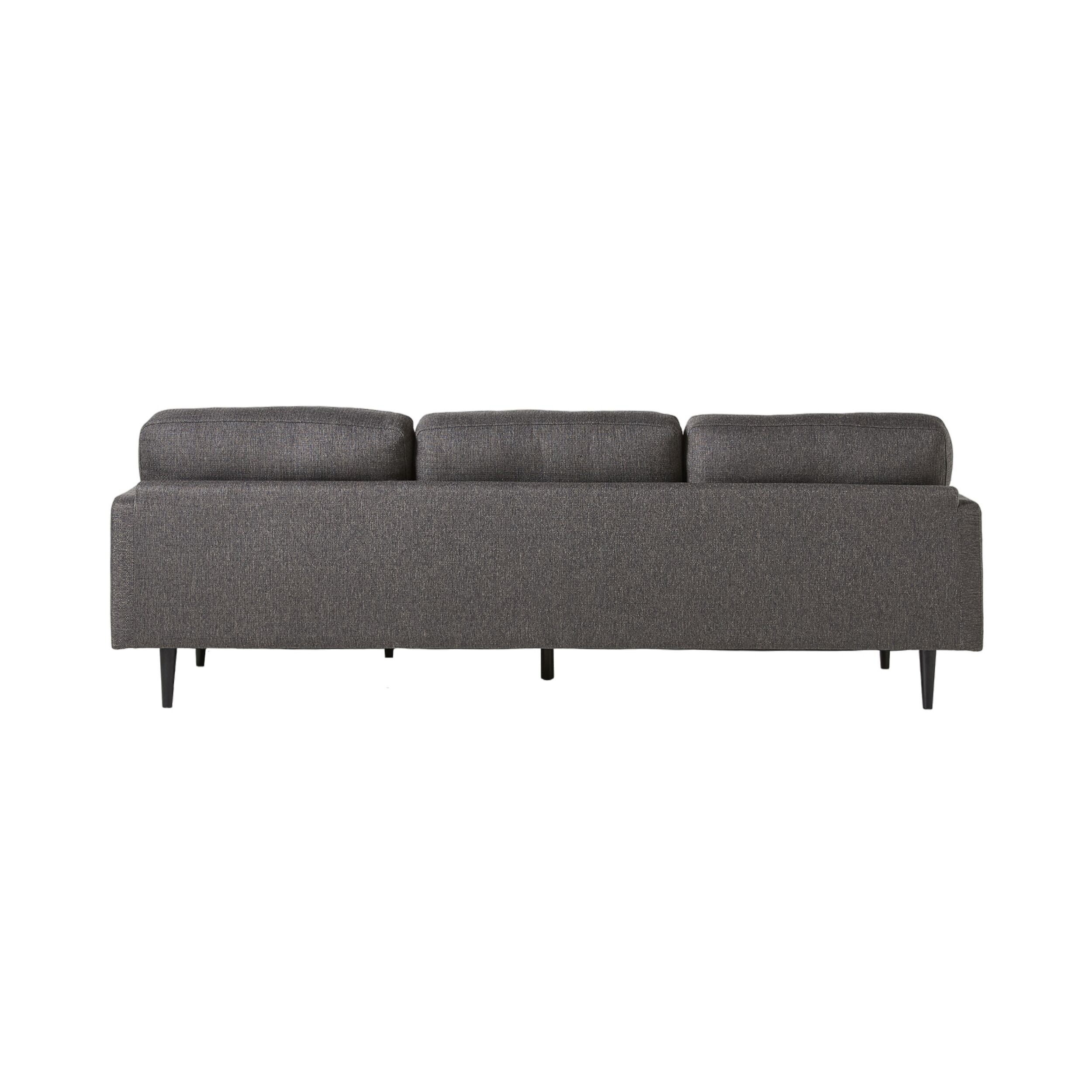 Boden 3 Seater Sofa with Reversible Chaise Amalfi Charcoal