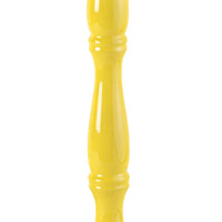 Windsor Wooden Table Lamp Yellow Base Only 14x28cm