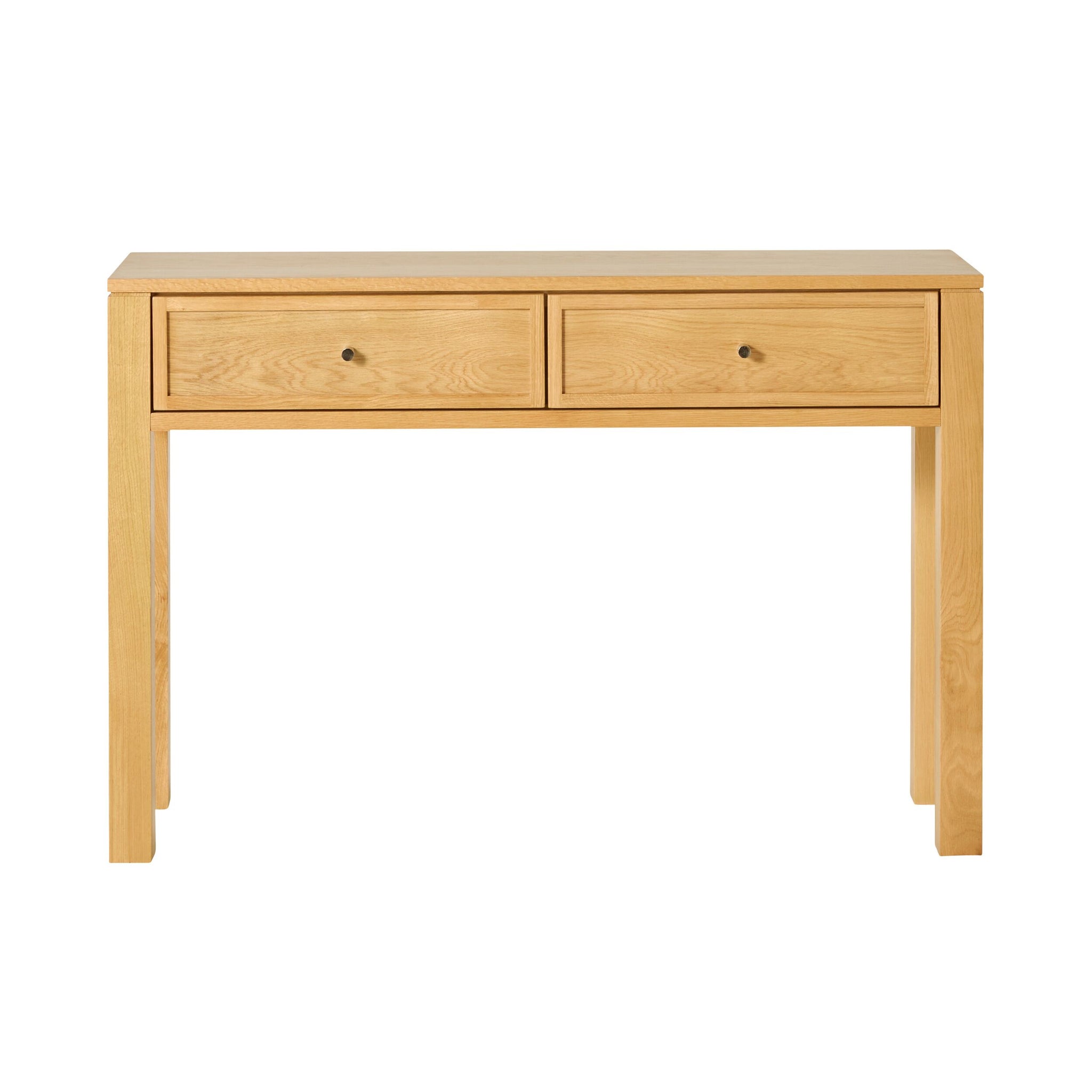 Avalon 2 Drawer Console Light Oak