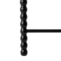 Orla Bobbin Towel Ladder Black