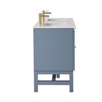 Lennox Double Vanity Slate Blue 1550mm