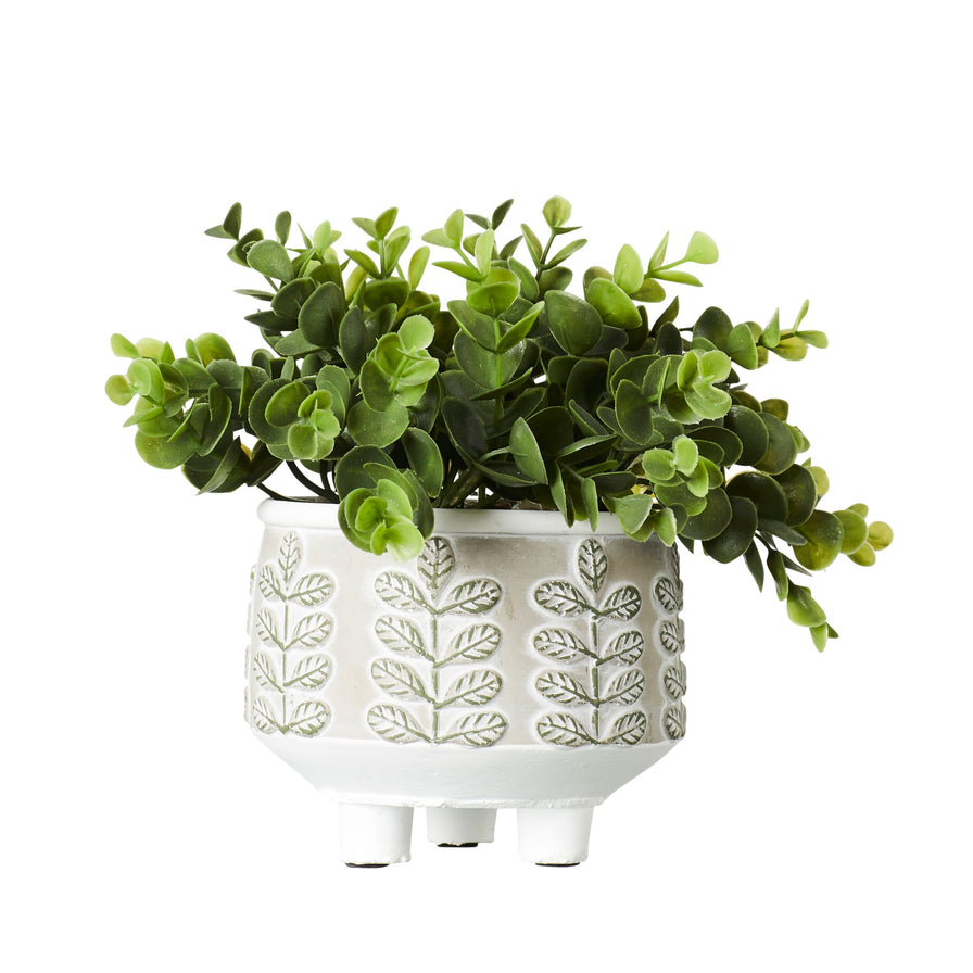 succulent pot in australia De Fleurs Succulent Retro Cement Pot 20.3cm – Early Settler Australia