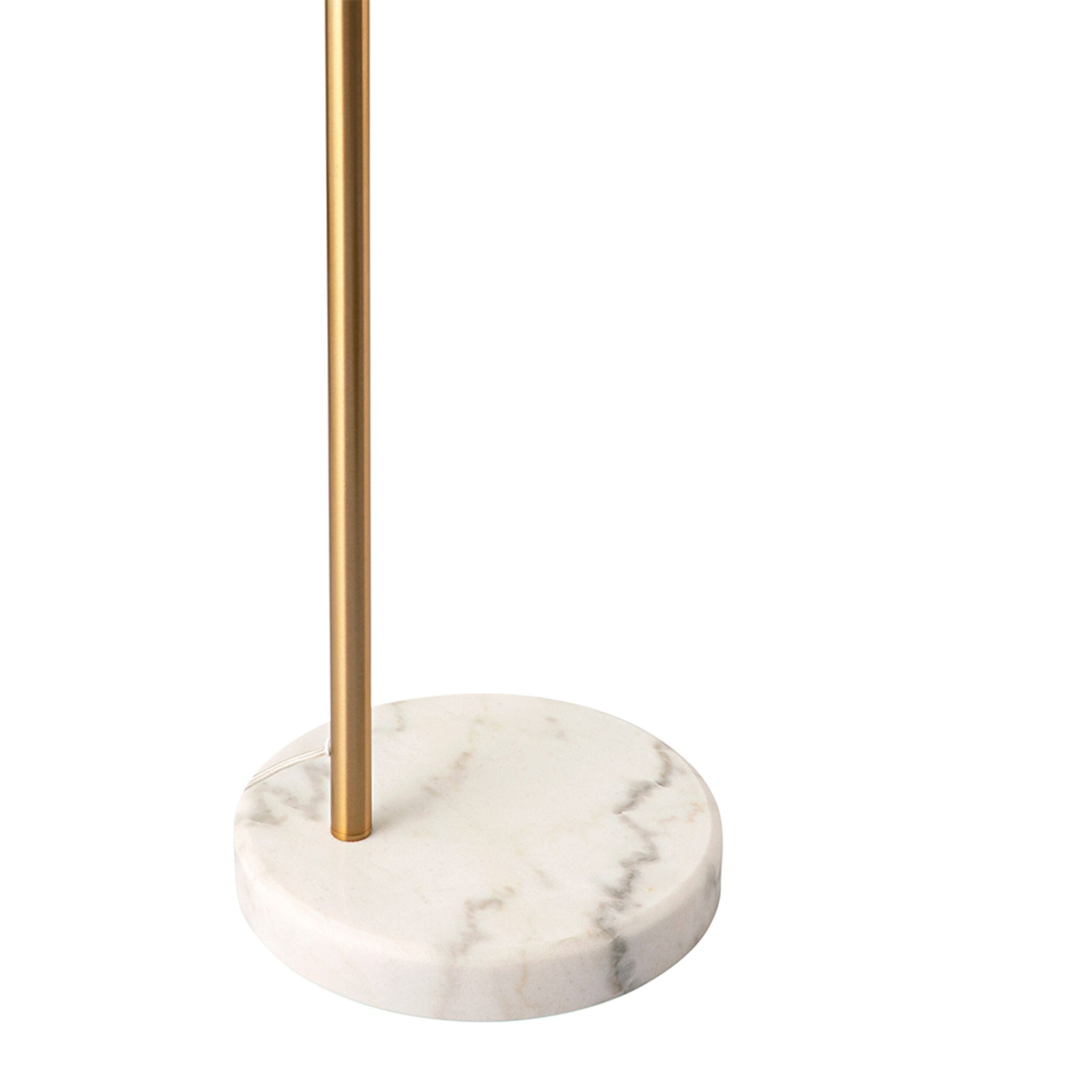 Azzedine Gold Metal Floor Lamp 166cm