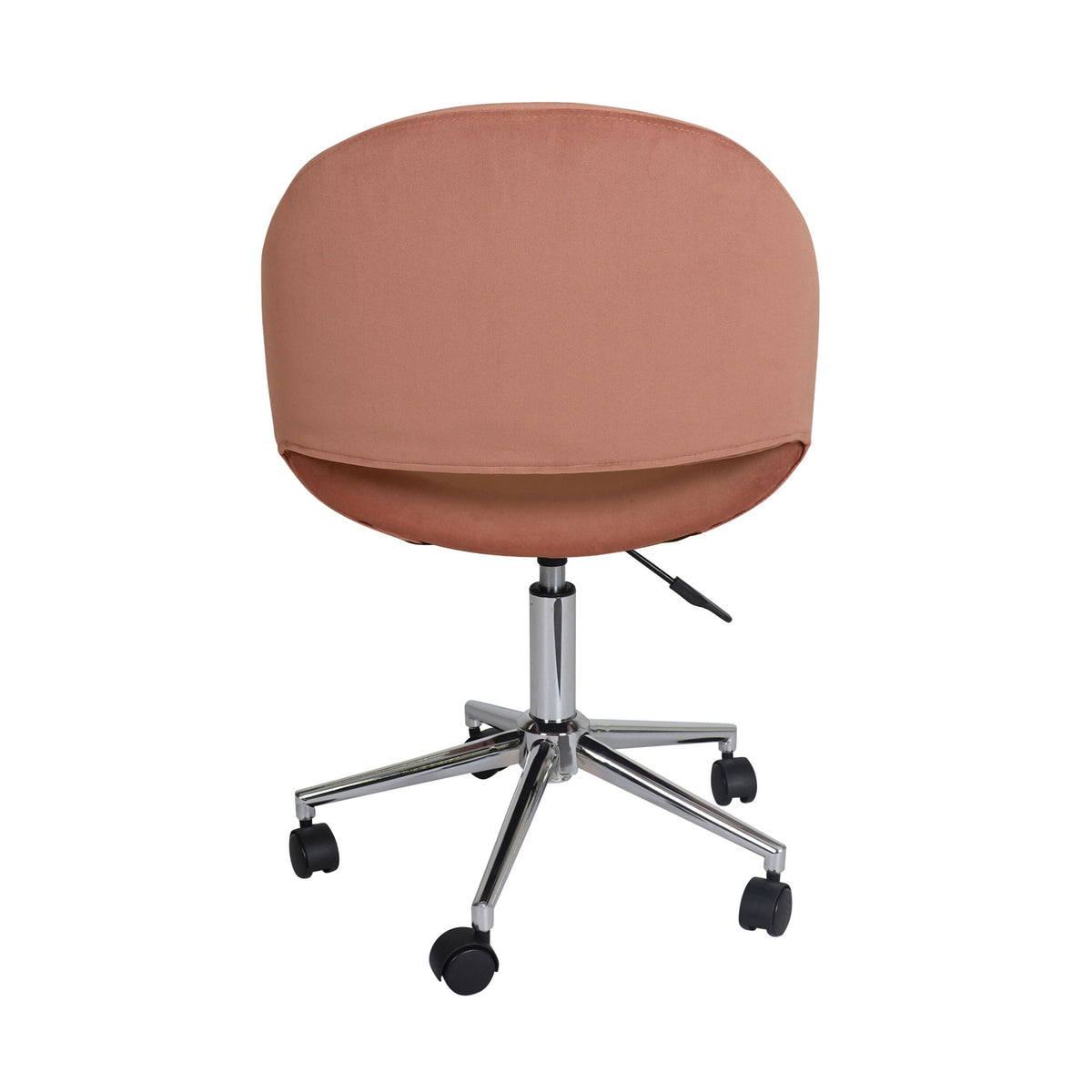 Kip Velvet Desk Chair Velvet Rose
