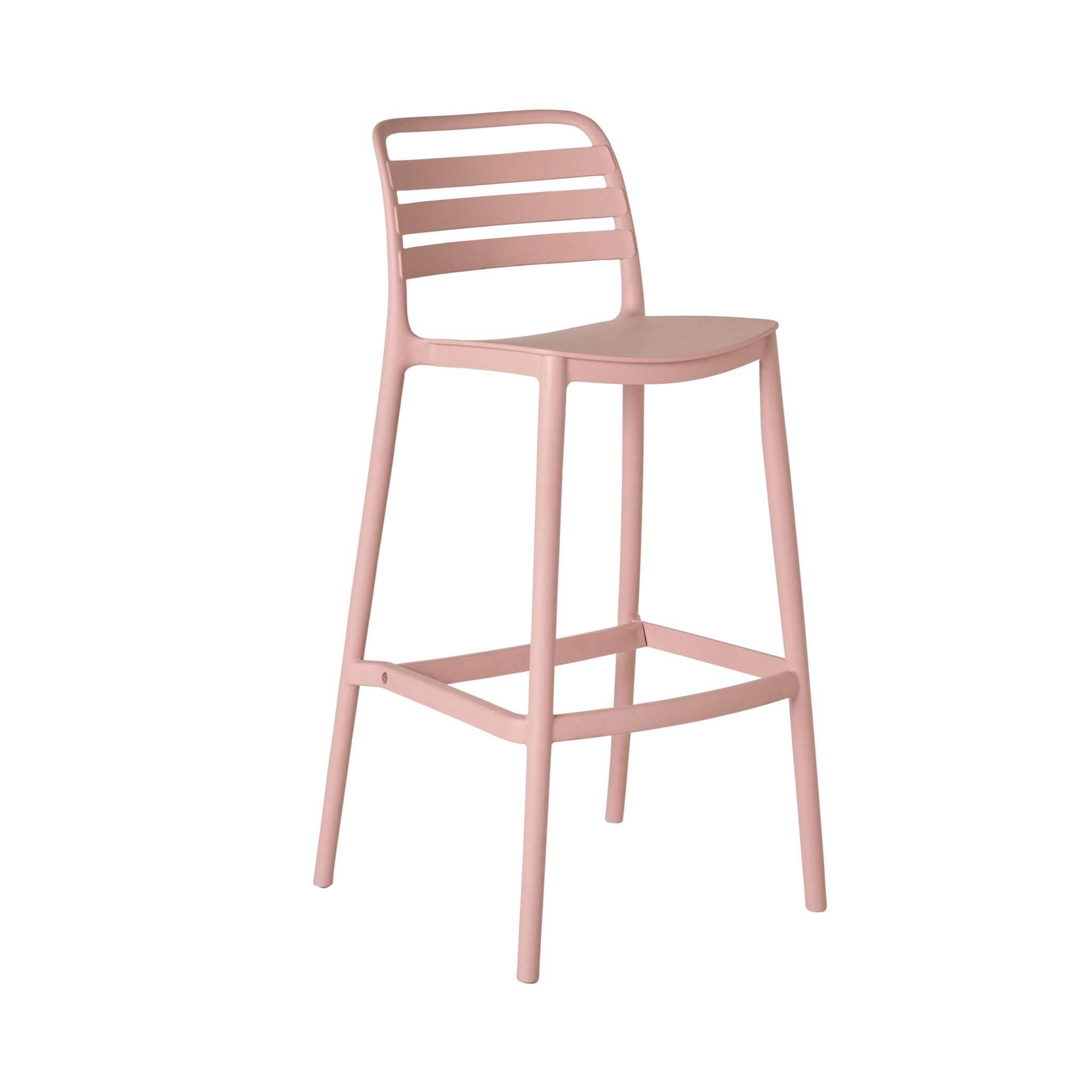 Cleo Bar Stool Rose Pink