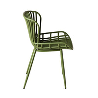 Lini Outdoor Dining Chair Khaki Green