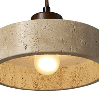 Rayla Travertine Pendant 21x17cm
