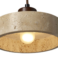 Rayla Travertine Pendant 21x17cm