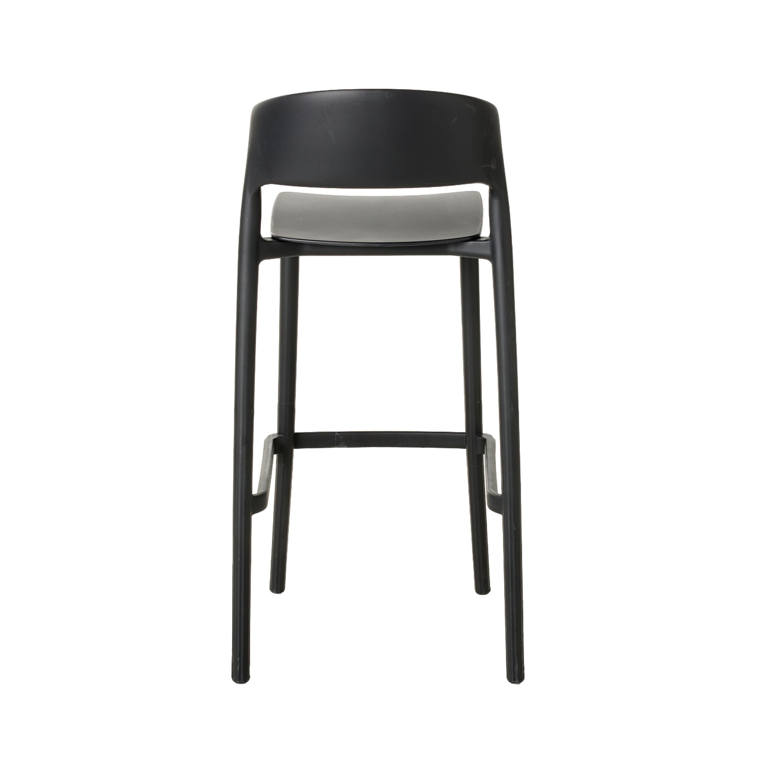 Poppy Bar Stool Black