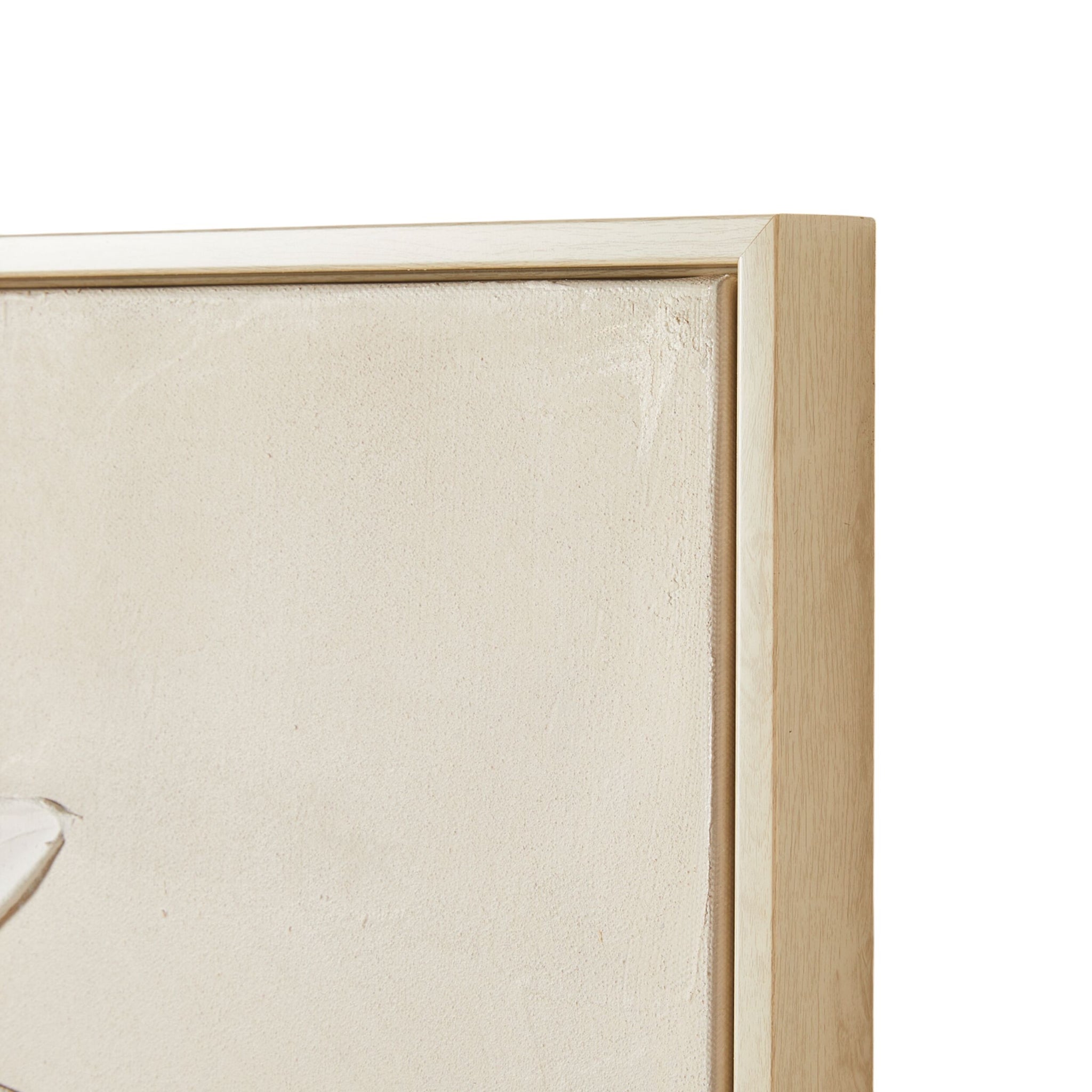 Textured Protea Framed Oil Painting 102.5x102.5cm