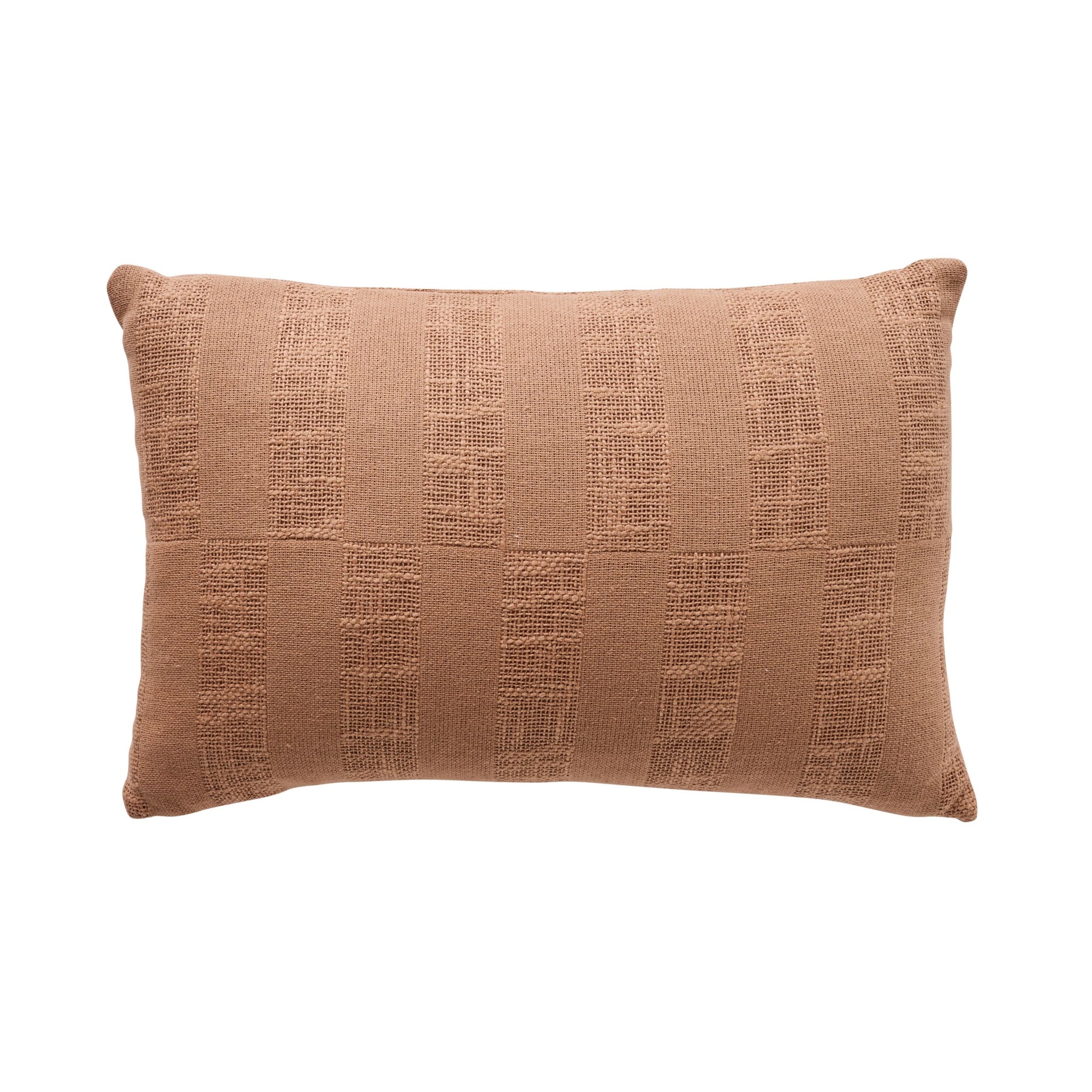 Gene Jacquard Cushion Bottle Terracotta 40x60cm