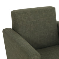 Frankie Armchair Olive Green Weave