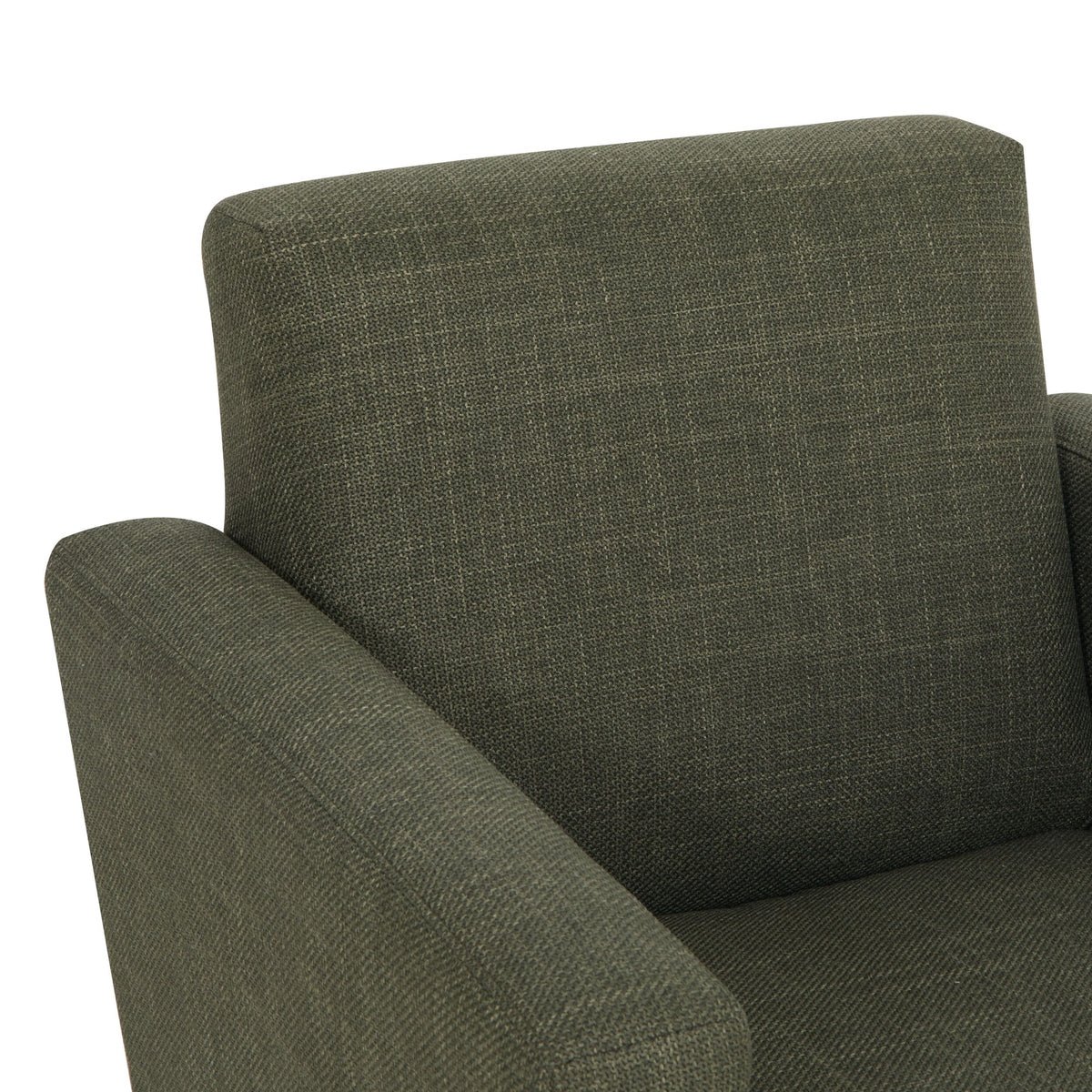 Frankie Armchair Olive Green Weave