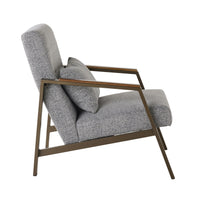 Ollie Occasional Chair Boucle Granite