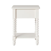Maisie 1 Drawer Bedside White