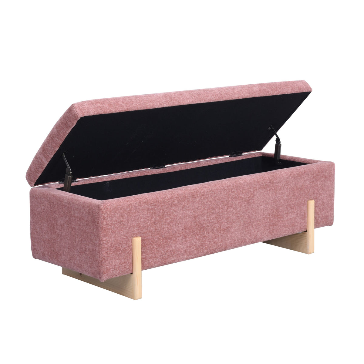 Sara Storage Bench Rose Pink