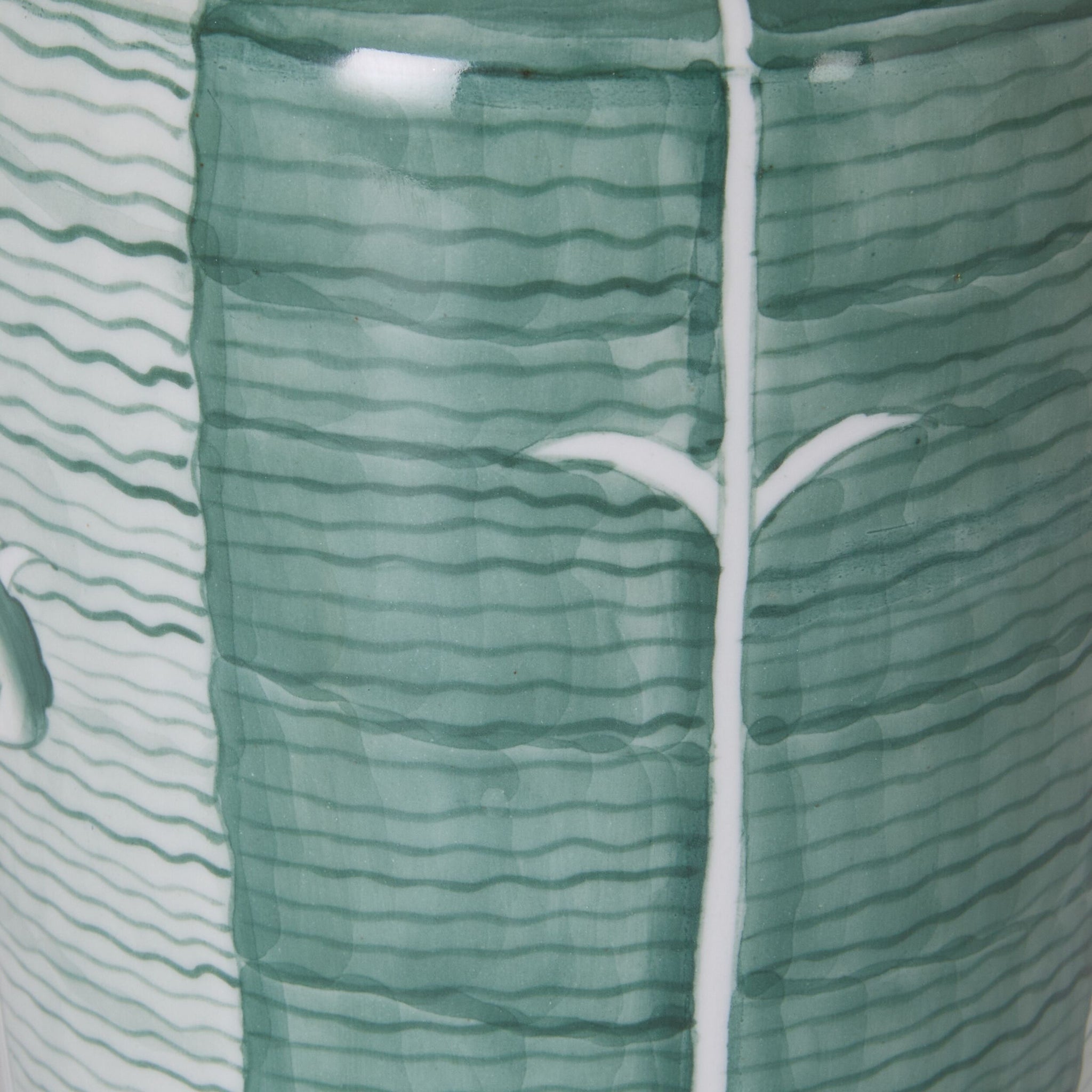 Green Lotus Table Lamp 56cm