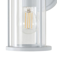 Dover 1 Light Exterior Wall Bracket White