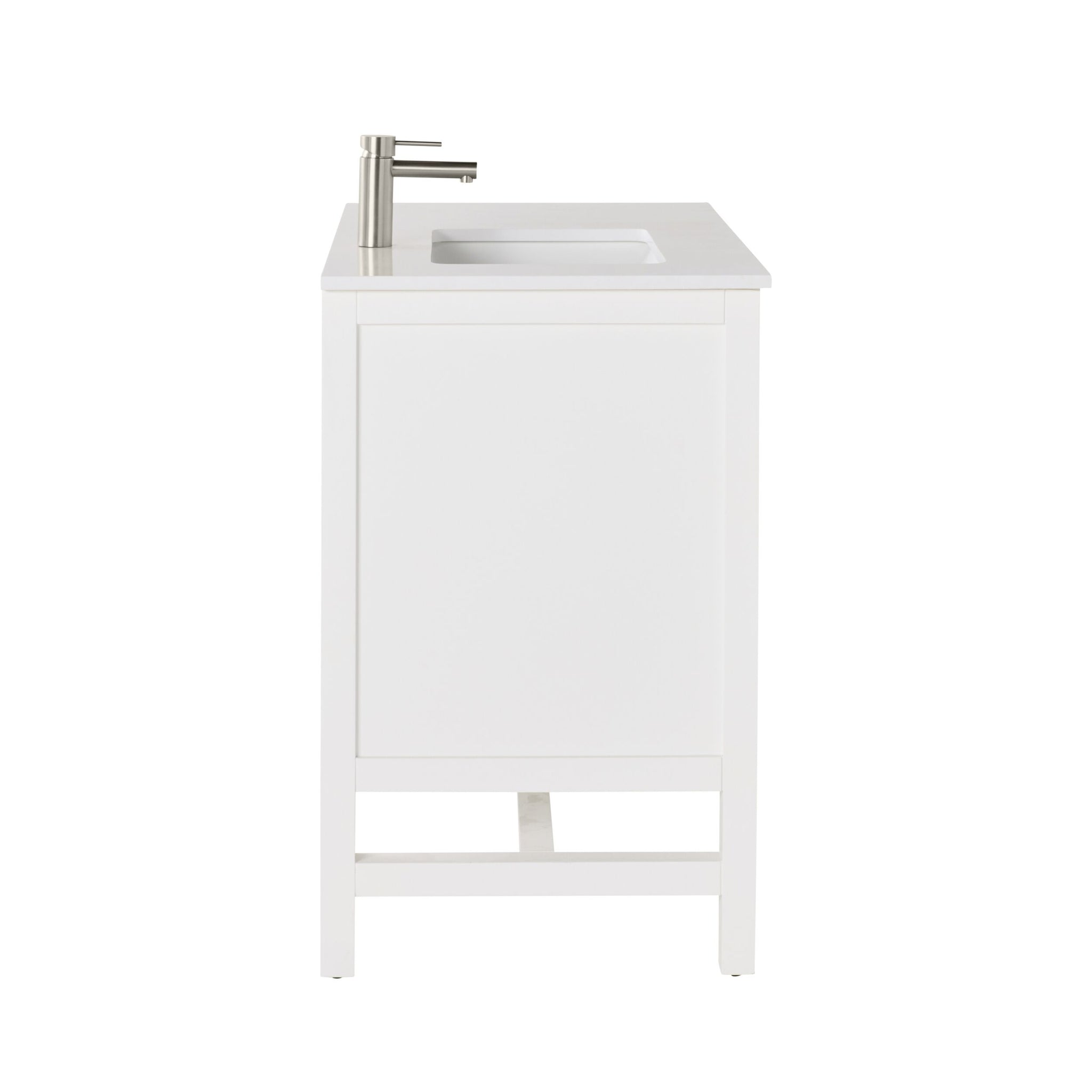 Liam Single Vanity White 940mm