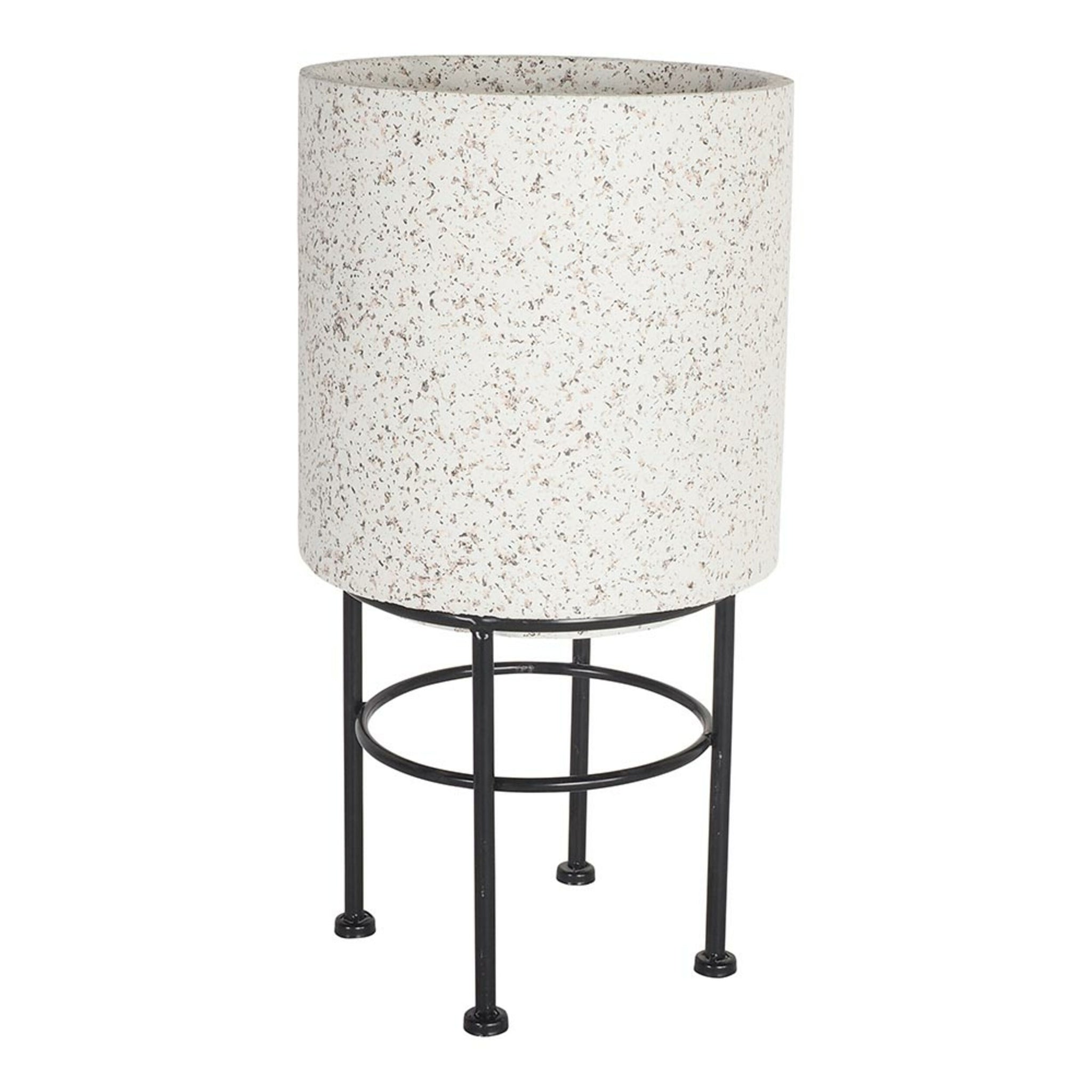 Terrazzo Look Plant Stand Small 44.5x23cm