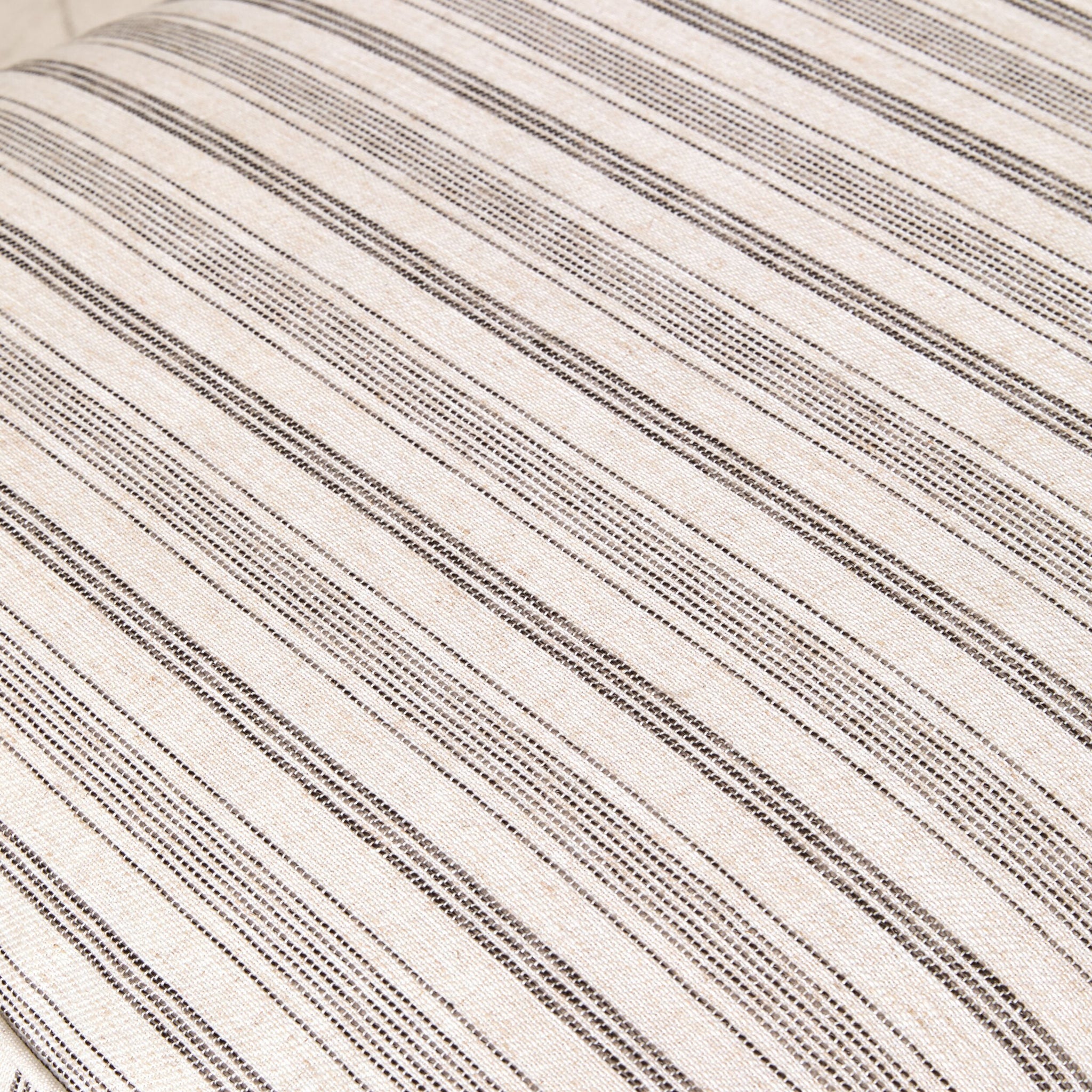 Lisette Ottoman Linen Stripe